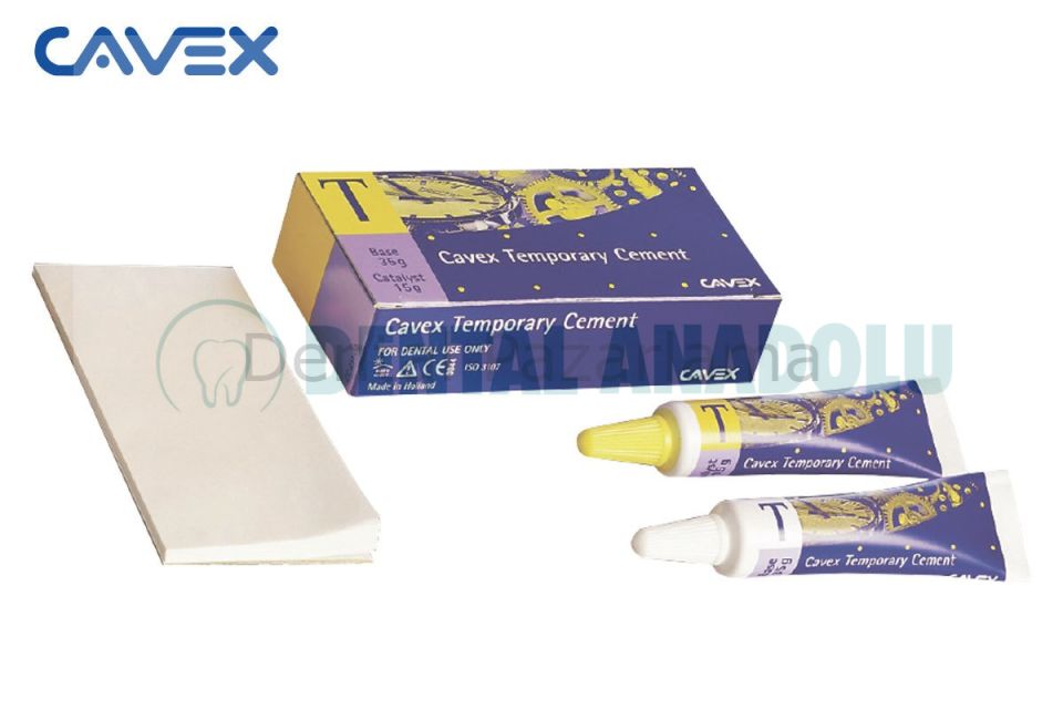 Cavex Temporary Cement Geçici Yapıştırma Simanı