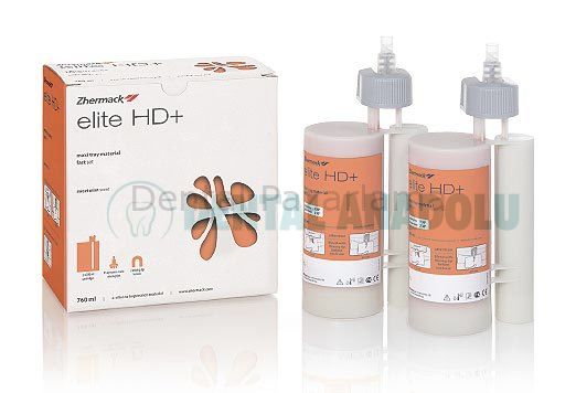 Zhermack Elite HD+ Maxi Tray Material Makine Ölçüsü - Fast Set 2 x 380 Ml.