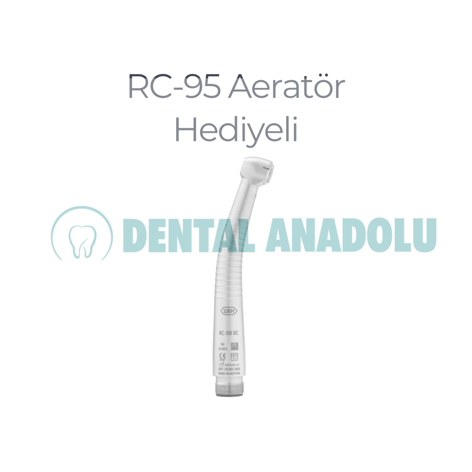 W&H WG-99 LT Synea Fusion Kırmızı Kuşak Işıklı Angldruva (2li Paket) Aeratör Hediyeli
