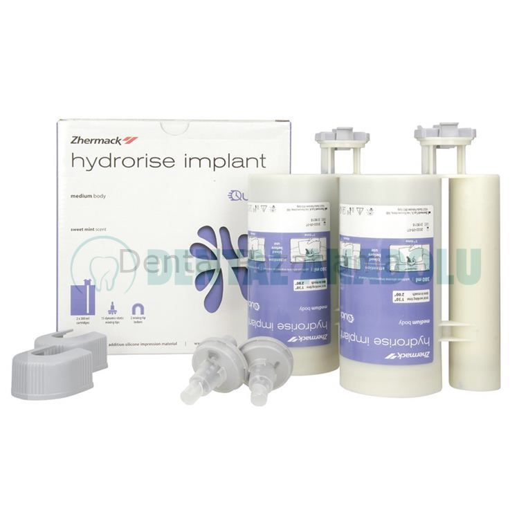 Zhermack Hydrorise İmplant Makine Ölçüsü - Medium Body 2x380 Ml. (Quick)