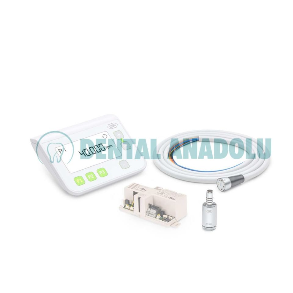 WH Elektrikli Mikromotor EM-12L (Ünite Monte) ve Kırmızı Kuşak Angldruva