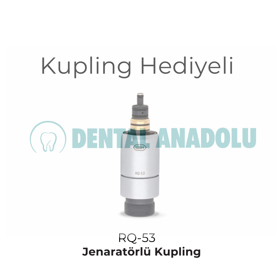 W&H TE-98 LQ Işıklı Aeratör 2\'li Paket Kupling Hediyeli