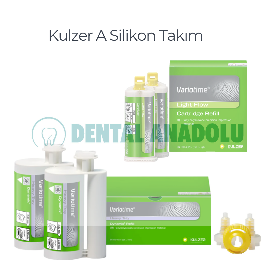 Kulzer Heavy Tray Dynamix Makine Ölçüsü ve Kulzer Light Flow Ekonomik Paket 2li Paket