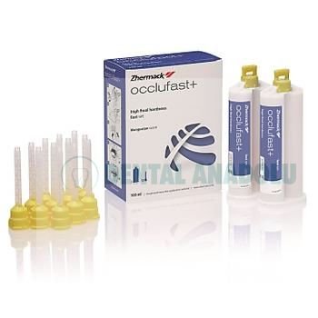 Zhermack Occlufast+ Kapanış Silikonu Ekonomik Paket 2 x 50 ml Kartuş